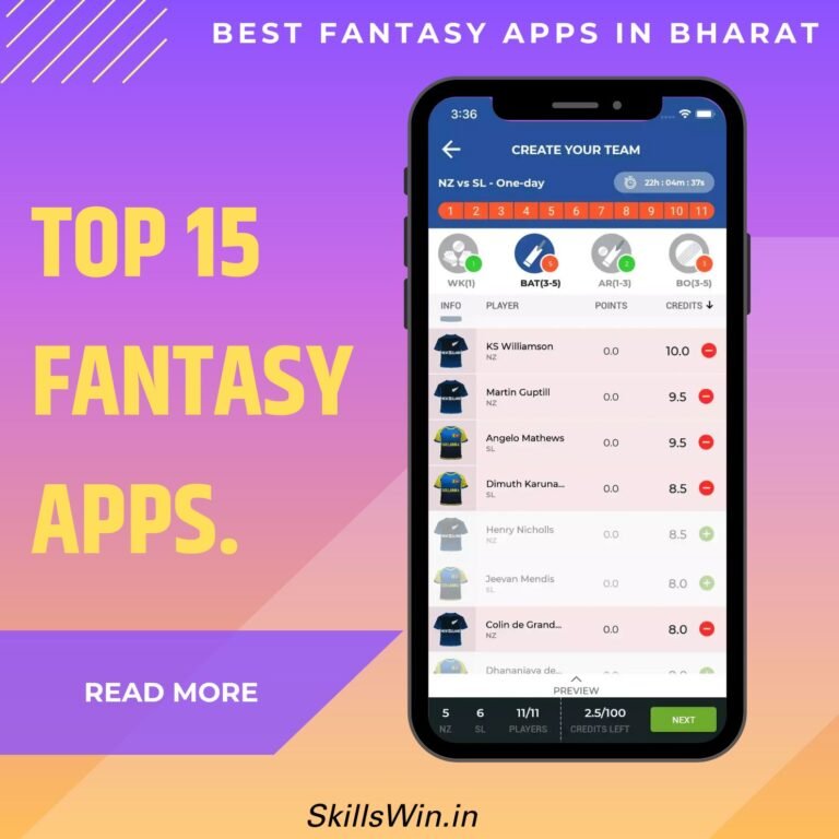 Top 15 Fantasy apps.